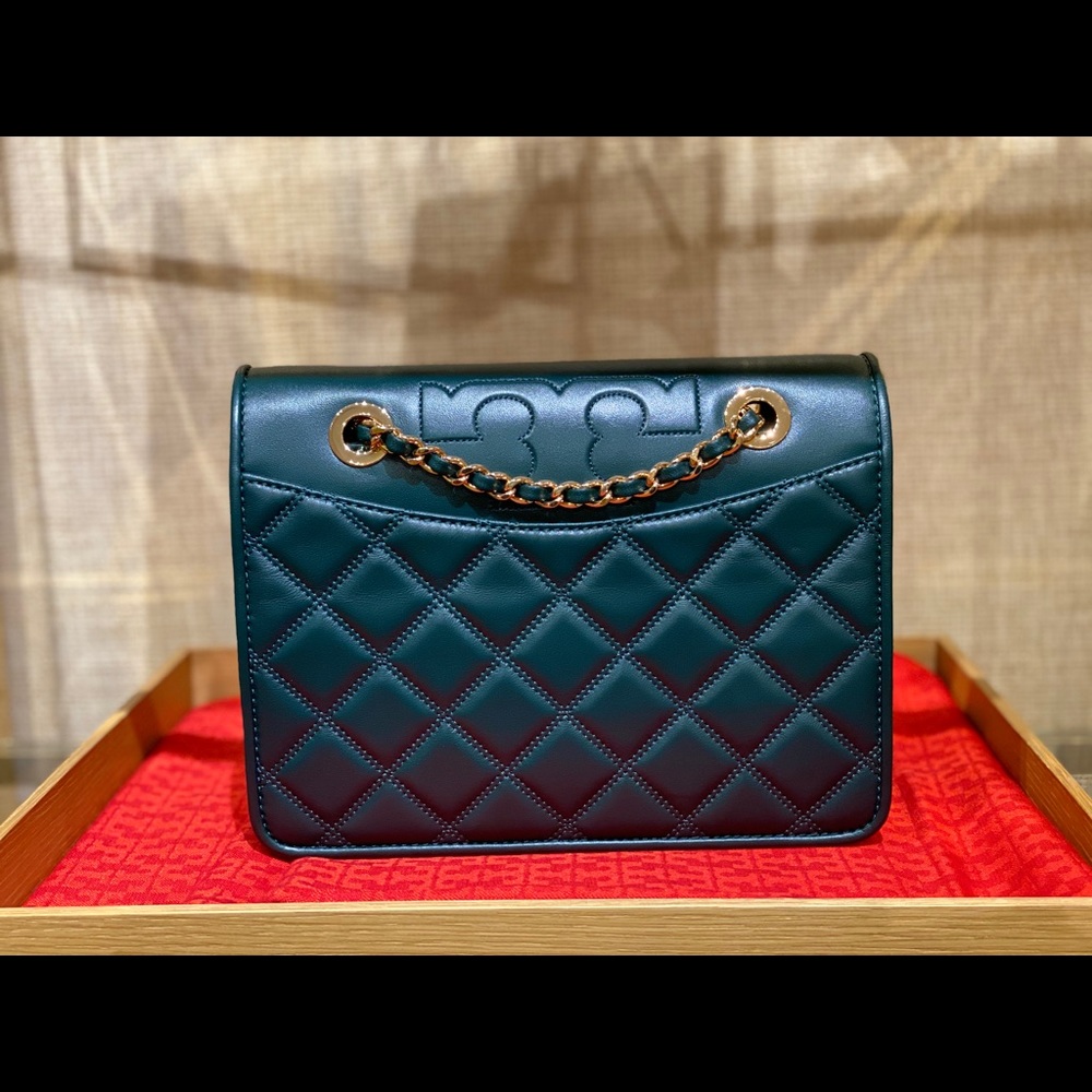 TORY BURCH SAVANNAH CONVERTIBLE SHOULDER BAG - Picture 6 of 9